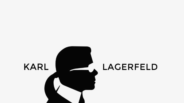 fashion icon, creative director, memorial, Fashion Designer - Karl Lagerfeld Desktop Wallpaper Template