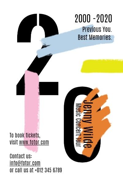 music festival, musician, song, Music Concert Show Poster Pinterest Post Template