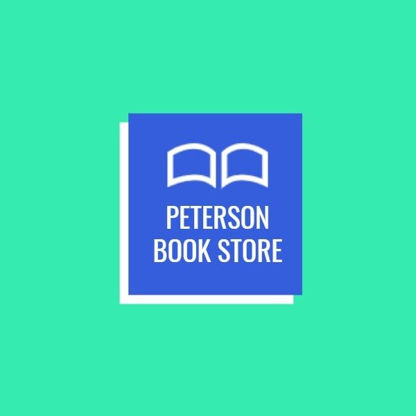 letterhead, letter, sale, E-commerce Book Store Logo Template