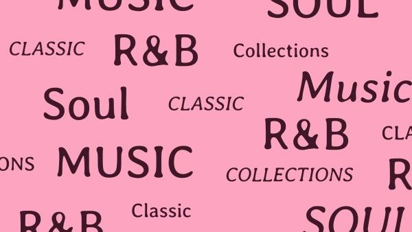 粉红音乐类型收藏 Youtube频道封面