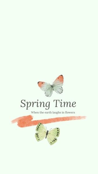 life, nature, insects, Fresh Spring Time Mobile Wallpaper Template