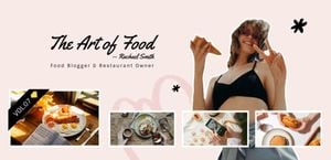 restaurant, life, dish, Pink Art Of Food Website Template