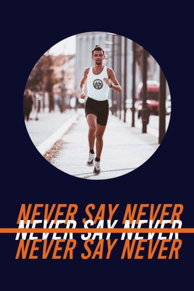 marathon, sport, photo, Purple Running Tumblr Graphic Template