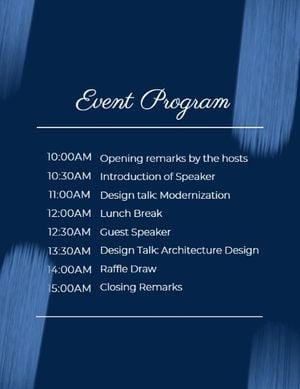ブルーアーキテクチャデザインイベントプログラム プログラム