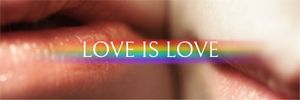 love, lovers, couple, Minimal Pride Month Twitter Cover Template