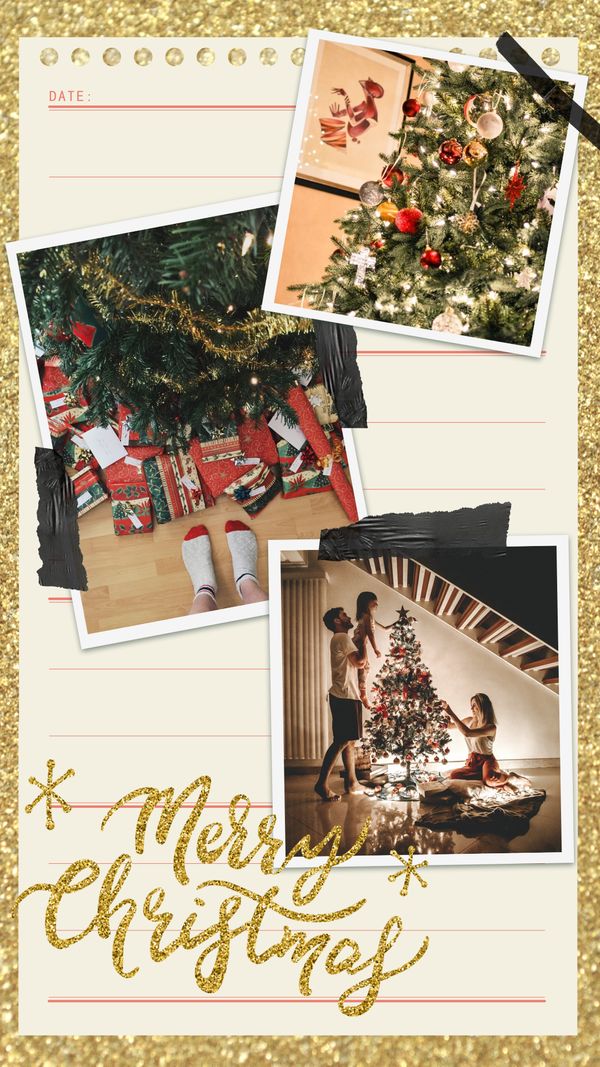 christmas, merry christmas, family, Created By The Fotor Team Template