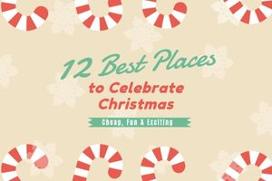 holiday, celebration, tips, Best Places To Celebrate Christmas Blog Title Template