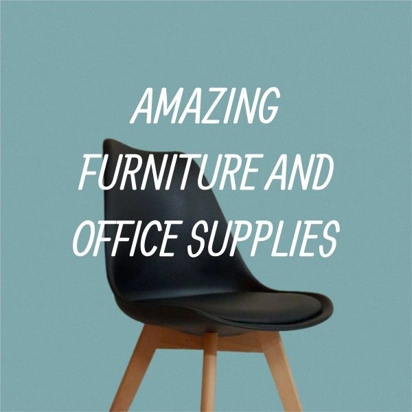 chair, store, life, Amazing Furniture And Office Supplies ETSY Shop Icon Template