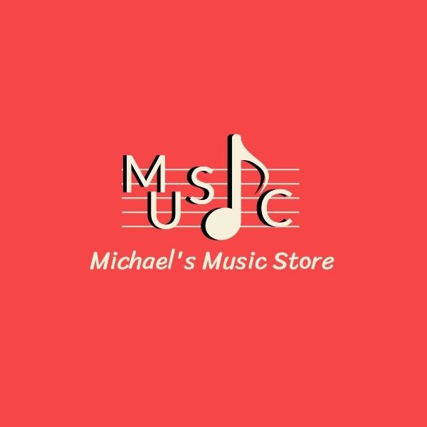 instrument, musical, musician, Music Store Logo Template