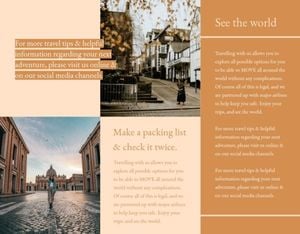 journey, relax, vacation, Fuel Your Soul With Travel Brochure Template