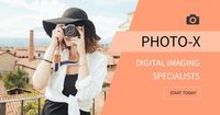 オレンジ写真プロフェイスブックアプリ広告 Facebookアプリ広告