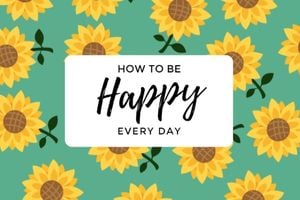 Be Happy Every Day Blog Title