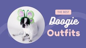 pet, lifestyle, doggie, Dog's Outfits Youtube Thumbnail Template