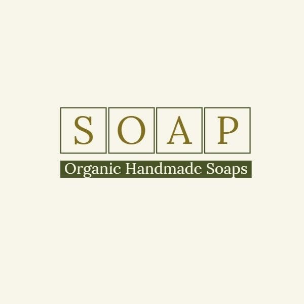 soaps, organic, business, Handmade Soap Store Logo Template