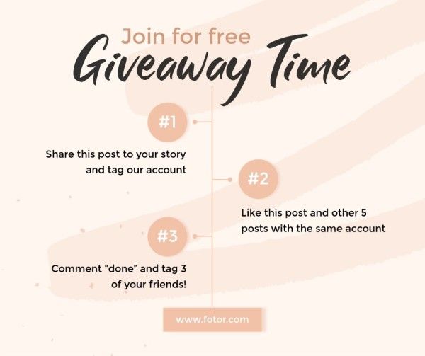 step, step by step, promotion, Black Friday E-commerce Online Shopping Branding Giveaway Facebook Post Template