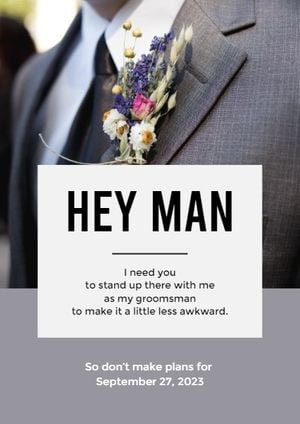 best man, marriage, groomsman invitation, Groomsman  Invitation Template