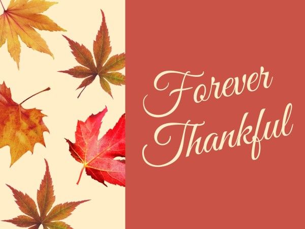 thanksgiving, autumn, leaf, Pink Forever Thankful Card Template