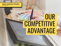 designer, designers, graphic design, Simple Yellow Company Competition Digital Marketing Approach Presentation 4:3 Template