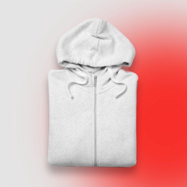 clothing, hoodie, general, Red Minimal Gradient Background Product Photo Template