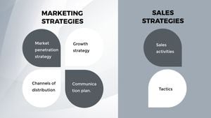 marketing, financial, organization, Gray Critical Business Plan Presentation Template