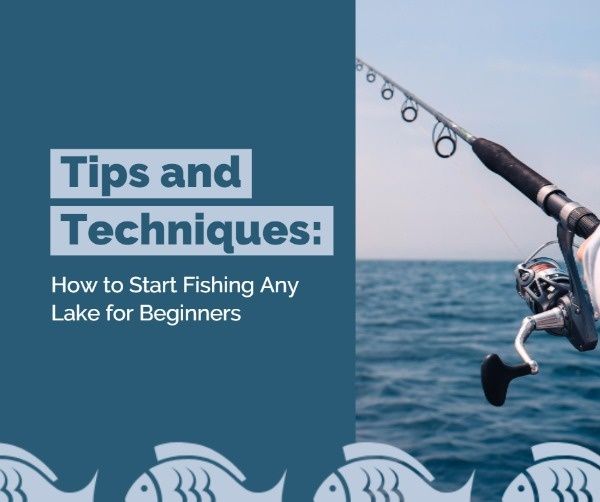 tips, hacks, tip, Fishing Techniques Facebook Post Template