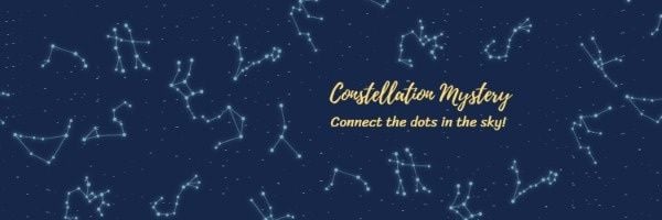 Constellation Mystery Twitter Cover