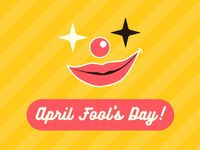 april fools' day, april fools, fools, April Fool's Day Card Template