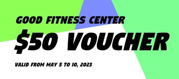workout, sports, sport, Cute Fitness Discount Sales Gift Certificate Template