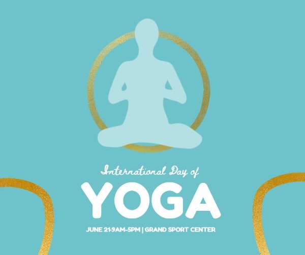 International Day Of Yoga Facebook Post
