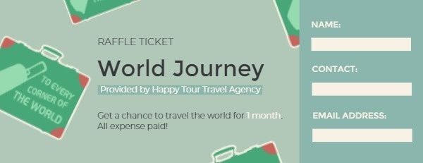 travel, tour, trip, World Journey Ticket Template