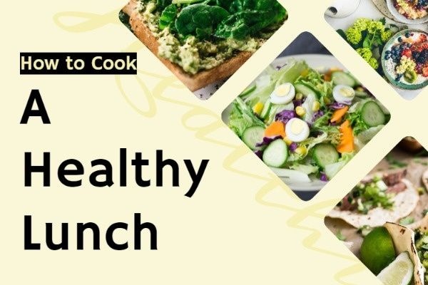 recipe, cook, food, A Healthy Lunch You Have To Try  Blog Title Template