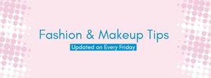 lights, light, event, Pink And Blue Fashion And Makeup Tips Banner Facebook Cover Template