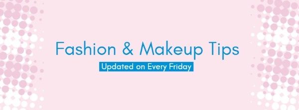 lights, light, event, Pink And Blue Fashion And Makeup Tips Banner Facebook Cover Template