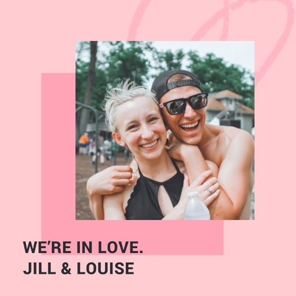 Love Couple Instagram Post Template Instagram Post