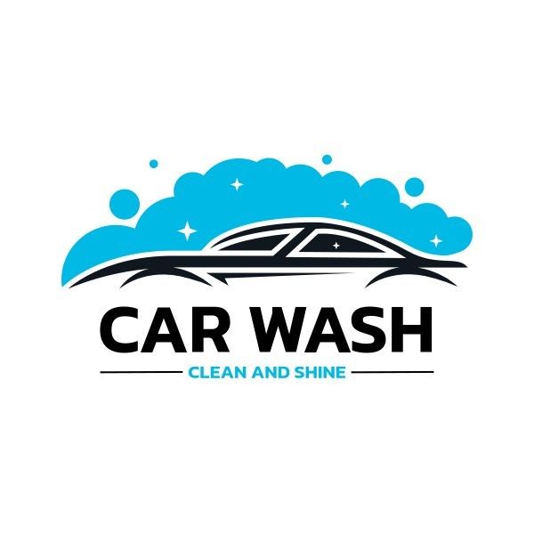 洗车服务 Logo