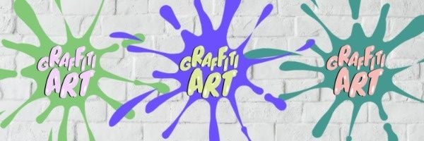 painting, paint, street art, Graffiti Art Twitter Cover Template