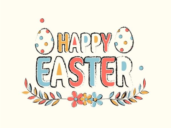 easter day, festival, celebration, Colourful Happy Easter Greeting Card Template