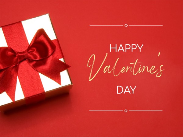 Red Gift Valentine Love Wish
