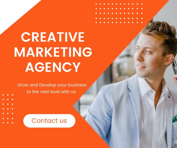 Orange Digital Marketing Agency Introduction Facebook帖子