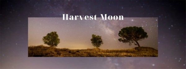sky, star, night, Moonlight Facebook Cover Template