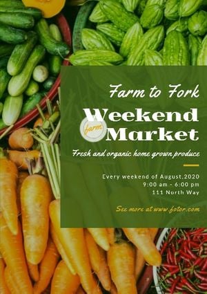 Farm market Poster