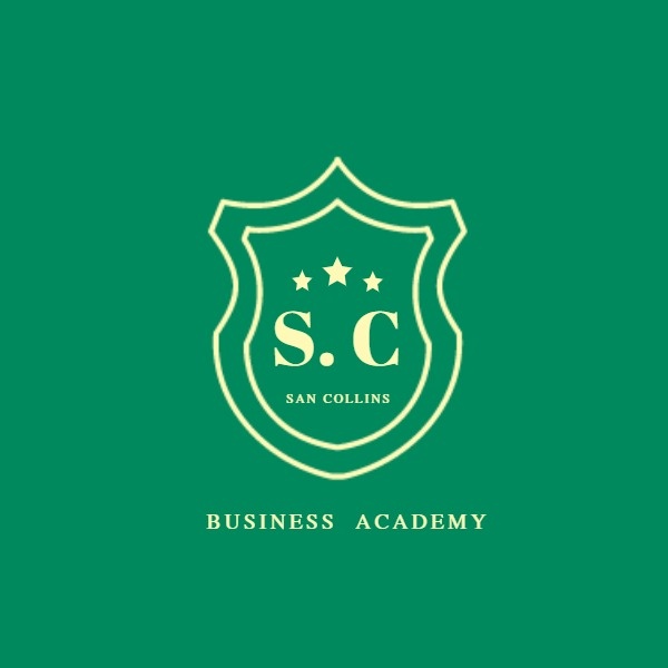 现代商业学院 Logo