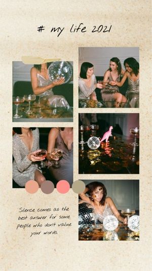 カスタマイズ可能な漫画かわいい不気味なハロウィーンパーティーinstagram Storyのテンプレート Fotorデザインツール
