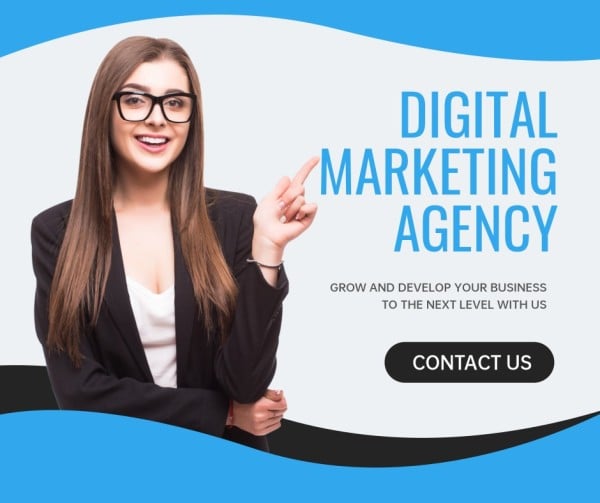  Blue Digital Marketing Agency Facebook Post