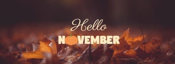 Hello November Facebook Cover