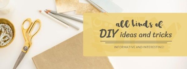 trick, skill, guide, Workshop DIY Ideas Facebook Cover Template