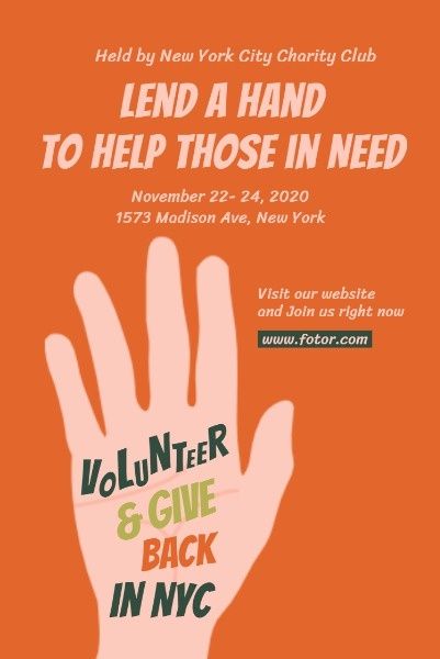 volunteering, activity, non-profit, Volunteer  Pinterest Post Template