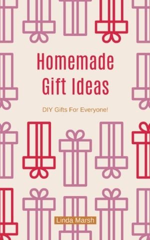 homeade, festival, gift box, Homemade Gift Idea Book Cover Template