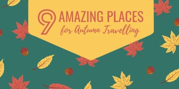 tips, season, relax, Autumn Travelling Twitter Post Template