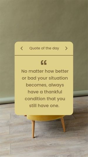 カスタマイズ可能なシンプルライフ引用instagram Storyのテンプレート Fotorデザインツール